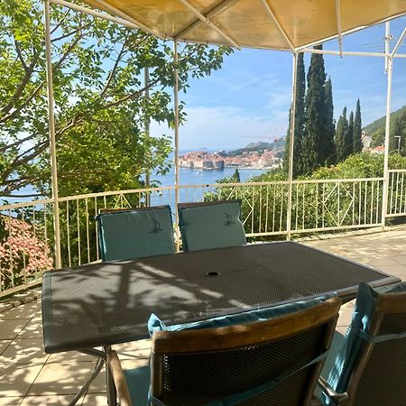 Perfect Sea View Terrace Apartment Zlatni Potok Dubrovnik Exteriör bild