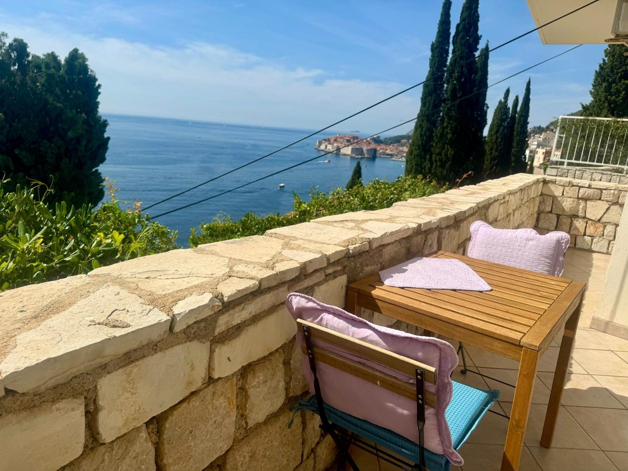 Perfect Sea View Terrace Apartment Zlatni Potok Dubrovnik Exteriör bild