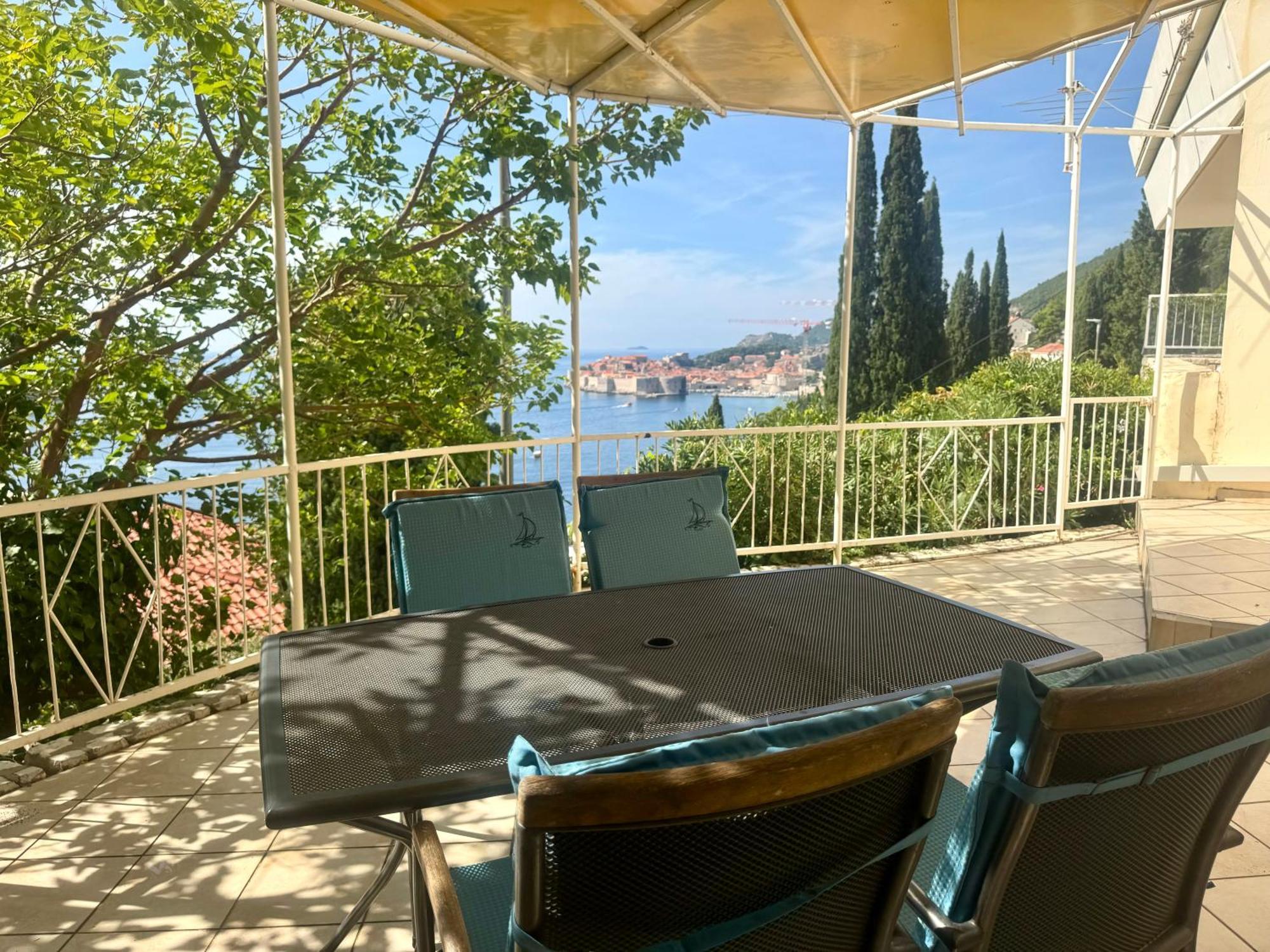 Perfect Sea View Terrace Apartment Zlatni Potok Dubrovnik Exteriör bild